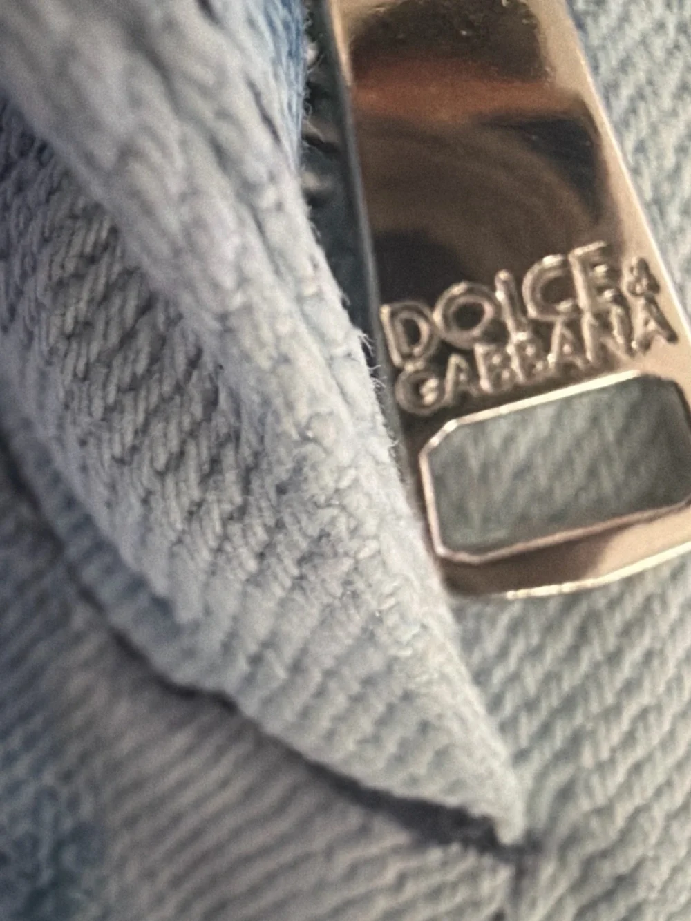 Dolce & Gabbana Light Blue Denim capri denim